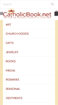 Mobile Screenshot of catholicbook.net