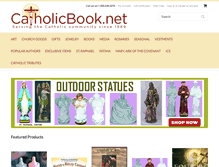 Tablet Screenshot of catholicbook.net
